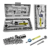 46 Parça Krom Çelik Lokma Takımı - 2