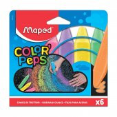 Maped Dış Mekan Tebeşiri 6 Renk (936010) - 1