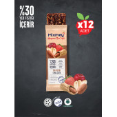 Elmalı, Çilekli Ve Yer Fıstıklı Meyve Bar 12x25gr - 1