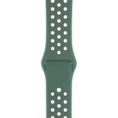 Apple Watch 38-40mm Silikon Kayış - Yeşil/Gri thumbnail 1