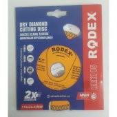 Rodex Soketli Elmas Testere 115*22.23 Mm - 1