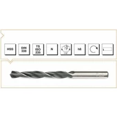Mte Hss Dın 338 Silindirik Saplı Kısa Matkap Ucu Haddeli 9,0 mm - 1