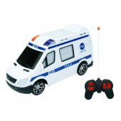 1:18 Uzaktan Kumandalı Full Fonksiyonlu Polis Aracı - 1