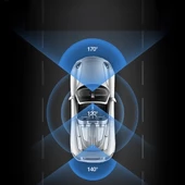 Concord  C-657 Araç İçi Kamera 3 Kameralı (Yol + Araç İçi+ Arka) FHD Video Kayıt Mikrofonlu Türkçe thumbnail 3