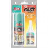 Akfix 705 Hızlı Yapıştırıcı 100GR+400ML - 1