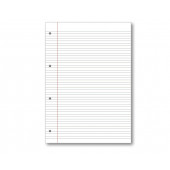 ZD-2048 A4 .ÇİZGİLİ KAĞIT BEYAZ RENKLİ 20 SAYFA 21x30cm - 1