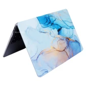 Macbook Air Kılıf 13.6 inç M4-M2-M3 Marble14NL (Air 13.6") A2681 A3113 A3240 ile Uyumlu - 6