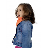 2 Katlı Müslin Kumaş Çıtçıtlı Bebek Salya Önlük & Fular - 6
