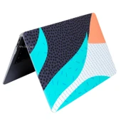 MacBook Air 13.6 M2 M3 M4 Kilif Ince Sert Kapak Parlak Yuzey Lazer Baski Desenli thumbnail 4