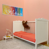 2 Katlı Müslin Bebek Nevresim Takımı Organik Bebek Uyku seti Beşik Nevresim Pamuk Bebek Nevresim Set - 1
