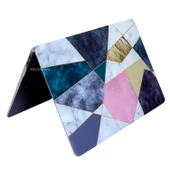 Macbook Air M1 Kılıf 13 inç Marble14NL (TouchID'li M1 Air) A2337 A2179 A1932 ile Uyumlu - 5