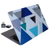 MacBook Air 13 Kılıf A1932 A2179 A2337 M1 – Darbeye Dayanıklı UV Baskılı Sert Kapak thumbnail 4