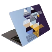 MacBook Air 13 Kılıf A1932 A2179 A2337 M1 – Darbeye Dayanıklı UV Baskılı Sert Kapak - 3