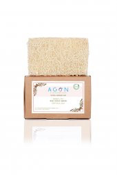 Agon El Yapımı Doğal Kabak Lifli Keçi Sütlü Sabun 120 gr - 2