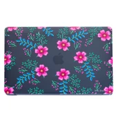 Macbook Pro Kılıf 13 inç M1-M2, Flower01NL (Type-c'li Model)A2338 A2289 A2251 A1706-08 A1989 A2159 ile Uyumlu - 12