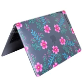 Macbook Pro Kılıf 13 inç M1-M2, Flower01NL (Type-c'li Model)A2338 A2289 A2251 A1706-08 A1989 A2159 ile Uyumlu - 8
