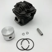 Kmtmak Oleo-Mac 952 Motorlu Testere Silindir Piston Takımı 45mm Kesim Motoru gömlek piston - 2