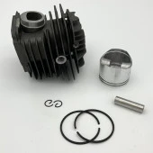 Kmtmak Oleo-Mac 952 Motorlu Testere Silindir Piston Takımı 45mm Kesim Motoru gömlek piston - 4