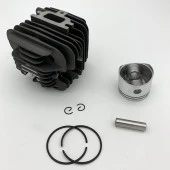 Kmtmak Oleo-Mac 952 Motorlu Testere Silindir Piston Takımı 45mm Kesim Motoru gömlek piston - 6