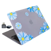 Macbook Pro Kılıf 13 inç M1-M2, Flower07NL (Type-c'li Model)A2338 A2289 A2251 A1706-08 A1989 A2159 ile Uyumlu thumbnail 5