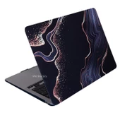 Macbook Pro Kılıf 13 inç M1-M2, Marble15NL (Type-c'li Model)A2338 A2289 A2251 A1706-08 A1989 A2159 ile Uyumlu - 1
