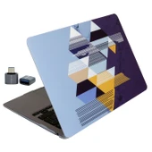 Macbook Pro Kılıf 13 inç M1-M2, Tangram01NL (Type-c'li Model)A2338 A2289 A2251 A1706-08 A1989 A2159 ile Uyumlu thumbnail 1