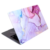 Macbook Pro Kılıf 13 inç M1-M2, Marble15NL (Type-c'li Model)A2338 A2289 A2251 A1706-08 A1989 A2159 ile Uyumlu - 2