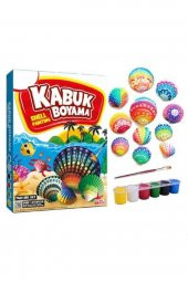 HAyal Sepeti Kabuk Boyama Seti, Deniz Kabuğu Boyama, Shell Painting, Boyama Seti - 1