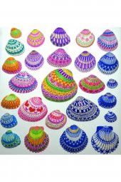 HAyal Sepeti Kabuk Boyama Seti, Deniz Kabuğu Boyama, Shell Painting, Boyama Seti - 5