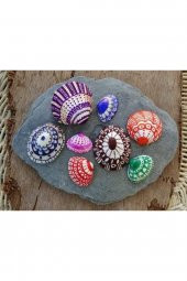 HAyal Sepeti Kabuk Boyama Seti, Deniz Kabuğu Boyama, Shell Painting, Boyama Seti - 7