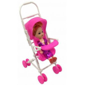 Oyuncak Bebek Arabalı Küçük Bebek - 1