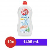 Pril Elde Yıkama Sıvı Bulaşık Deterjanı Losyon Aloe Vera 10 Adet x1405 ml - 1