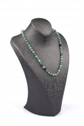 Florit Doğal Taş 6 mm Düğümlü Kolye thumbnail 2