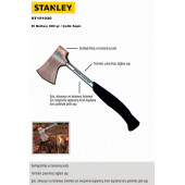 Stanley St151030 Çelik Saplı Balta 600Gr 1-51-030 - 3