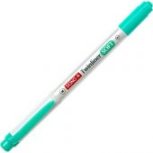 Dong-A Twinliner Soft Fosforlu Kalem Su Yeşili No:55 - 1