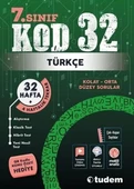Tudem Yayınları 7. Sınıf Türkçe Kod 32 Tekrar Testleri - 1