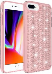 Apple iPhone 8 Plus Airbagli Parlak Tasarımlı Silikon Kapak - 2
