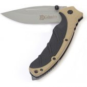 Columbia Paracord El Fenerli Kamp Bıçağı Çakı Seti Kahve - 3