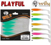 Wily Playful Silikon Yem 7.5 cm 3.2 gr - 2