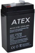 Akü 12v 2.2a Dik (7x10x4.5cm) Uyumlu - 1