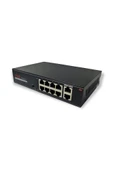 Avenir Av-h1108pgl 8 Port Poe Switch 2 Port Uplink Gigabit thumbnail 1