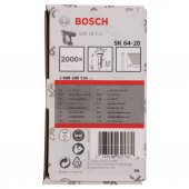 Bosch Gnh 18v-64 m Uyumlu SK64-20 NR Paslanmaz Başsız Çivi 63mm 2000 Adet 2608200536 - 1