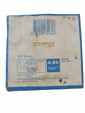 Floresan S10 Starter 220-240V 4-80 Watt 1 Paket (25 Adet) - 6