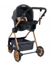 4 Baby Comfort Gold-Antrasit  Travel Sistem Bebek Arabası Seyahat Sistem Puset, Taşıma Koltuğu, Yağmurluk - 6