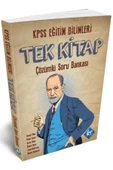 2023 KPSS Eğitim Bilimleri Tek Kitap Çözümlü Soru Bankası KR Akademi - 1