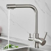 Venita İnox Arıtmalı Mutfak Bataryası 3 Yollu Dual Flow - 1