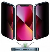 Vendas iPhone 14 Pro Max Uyumlu Uygulama Mekanizmalı Privacy Gizleyen Hayalet Vista Cam Ekran Koruyucu - 3