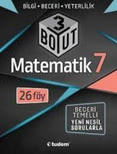 7. Sınıf Matematik 3 Boyut Soru Bankası Tudem Yayınları - 1