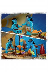 ® Avatar Metkayina Resif Evi 75578 - Koleksiyonluk Yaratıcı Oyuncak Yapım Seti (528 Parça) - 6