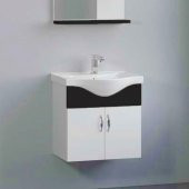 Denko Akyazı 55 cm MDF Siyah Banyo Dolabı Takımı - 3